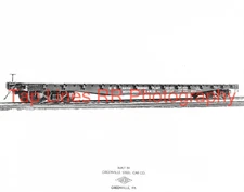 US Navy 33-327  Louisville Ordinance  Flat Greenville Steel Car NEW 8x10 PHOTO