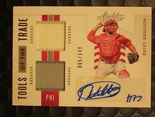 2020 ABSOLUTE TOOLS OF THE TRADE #TOT2-DG DEIVY GRULLON DUAL PATCH AUTO 065/149