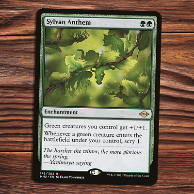 Sylvan Anthem - Near Mint - Modern Horizons 2 - Magic the
