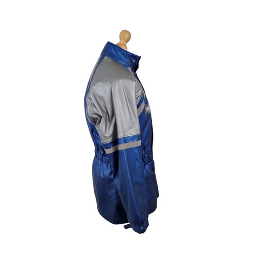 Belstaff Stormshield Motorcycle Jacket Mens S-M 80s Vintage Reflective PVC Nylon - Picture 6 of 23