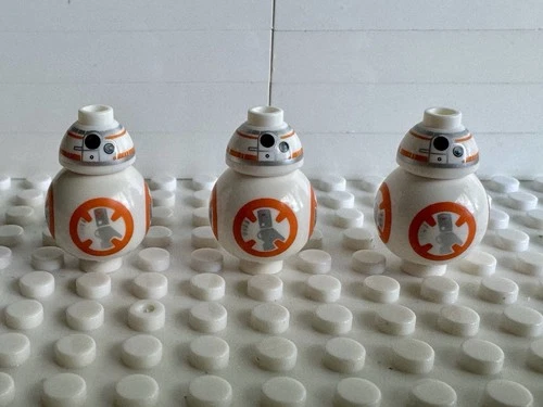 Set of 3 BB-8 Star Wars Lego Minifigs sw0661