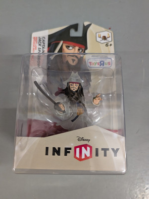 Disney Infinity Exclusive Crystal Captain Jack Sparrow Figure - New - Sealed
