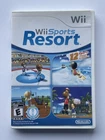 Wii Sports Resort w/ Case Nintendo Wii 2009) - No Manual Tested