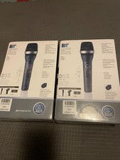 Two new microphones in their original packaging