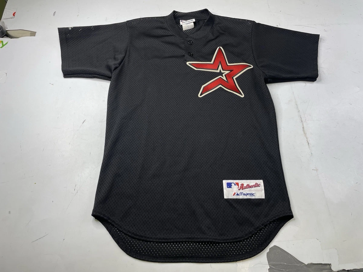 Maillot Houston Astros Noir – Majestic Taille L, Authentique MLB Vintage USA