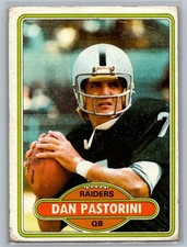 1980 Topps #490 Dan Pastorini