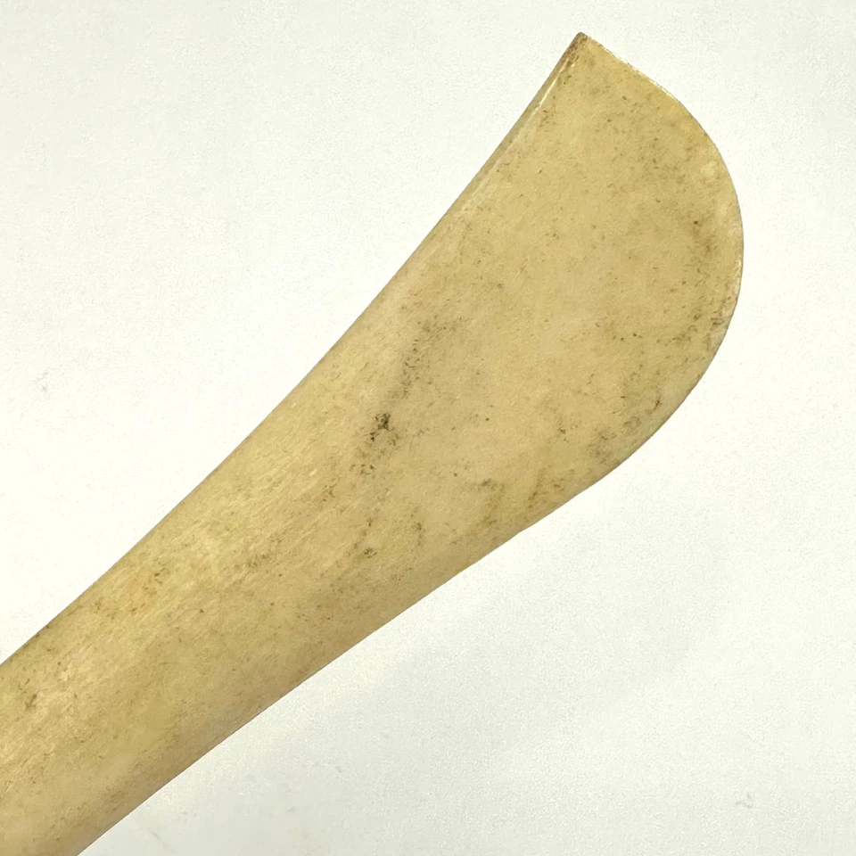 Antigua herramienta japonesa de tela Hera desplazamiento pliegue marca costura 4,5? Foto 3 de 4