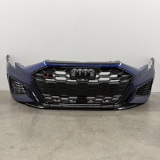 2022-2024 Audi S3 8y Front Bumper Cover Complete W Grills Sensors Blue Oem 2022-2024 Audi S3 8y Front Bumper Cover Complete W Grills Sensors Blue Oem