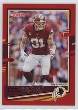 2020 Panini Donruss Press Proof Red Ryan Kerrigan #239 0c4