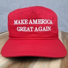 AUTHENTIC Trump Hat Cap Red Cali Fame MAGA Make America Great Again USA Made