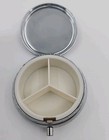 pill box Eiffel Eifel tower Paris metal 3 compartment pretty container — photo 3