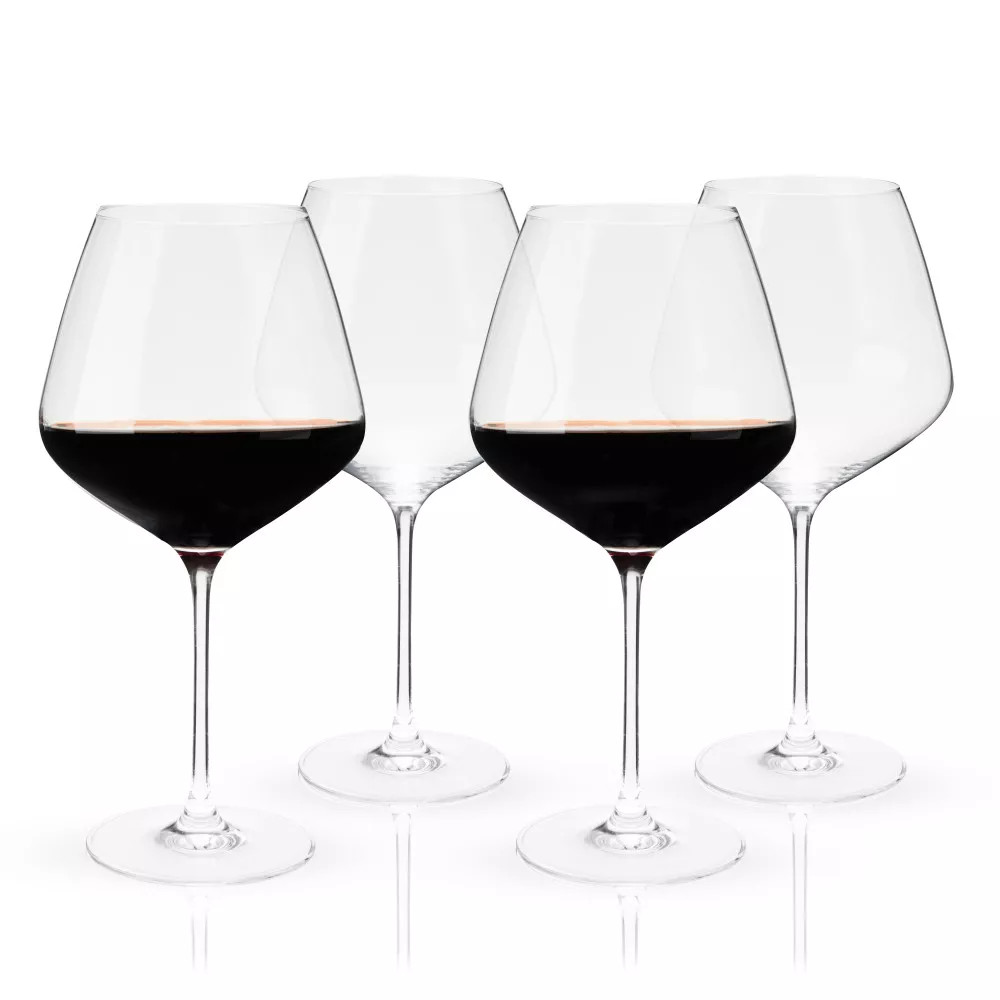 Хрустальные бокалы для бургундского вина Viski Reserve Хрустальные бокалы для красного вина Стеклянная посуда 9490₽