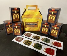 McDonald's Minecraft 2025 Adult Happy Meal Lot - COMPLETE SEALED SET w/CODES