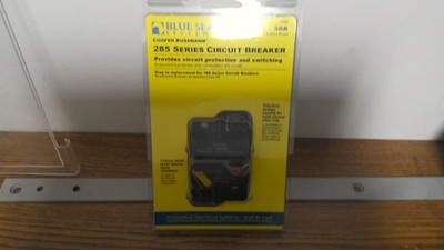 Blue Sea Systems 7183 50 Amp Circuit Breaker Surface Mount 285 Series - NEW