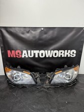 2006-2007 Subaru Wrx Sti Genuine Halogen Headlight Headlights Lh Rh Oem 525182