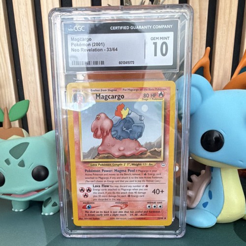 Magcargo (Unlimited) graded CGC 10 for sale on eBay