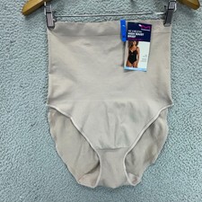 NWT Maidenform Womens Seamless High Waist Brief 360 Shaping Nude Size XL