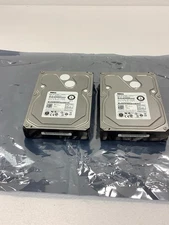 Lot Of 2 Dell MK1001TRKB 3.5" 1TB 7.2K SAS Hard Drive w/100% Health FREE SHIP
