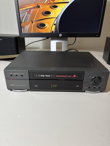 Zenith VCR VHS SpeakEZ VRC420 Hi-Fi Stereo Video Recorder Tested & Works - Afbeelding 13 van 13