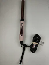 L'ange Le Curl 32mm Titanium Curling Wand Blush 1.25" Barrel  EUC HT0266