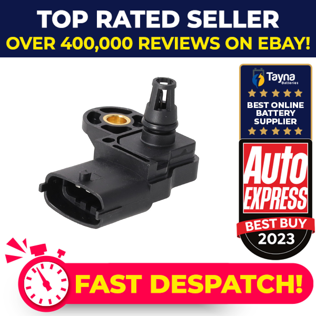 Map Sensor fits JEEP CHEROKEE KL 2.0D 2.2D 2014 on 55219299 68275301AA Febi New
