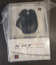 Mad Catz RAT PRO X3 Optische Gaming Maus MR05DCINBL001-0J