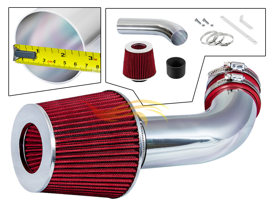 XYZ Sport Ram Air Intake Kit+Filter RED For 1975-1983 280Z 280ZX