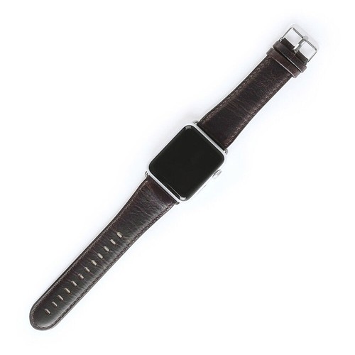 40/44/41/45mm iWatch Retro Leather Band Strap for Apple Watch 9  8 7 6 5 4 3 SE - Picture 16 of 18