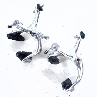 Vintage Shimano 600 BR-6207 Road Brake Calipers Side Pull Set