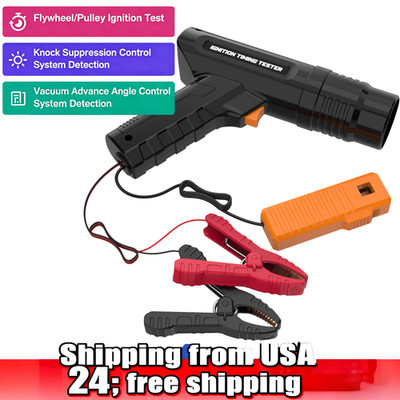 Automotive Timing Light 12V Inductive Ignition Timing Gun Adjust Engine Timing