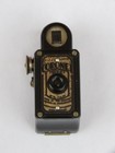 Coronet Midget Vintage Miniaturowe bakelitowe aparaty 16 mm. Czarny