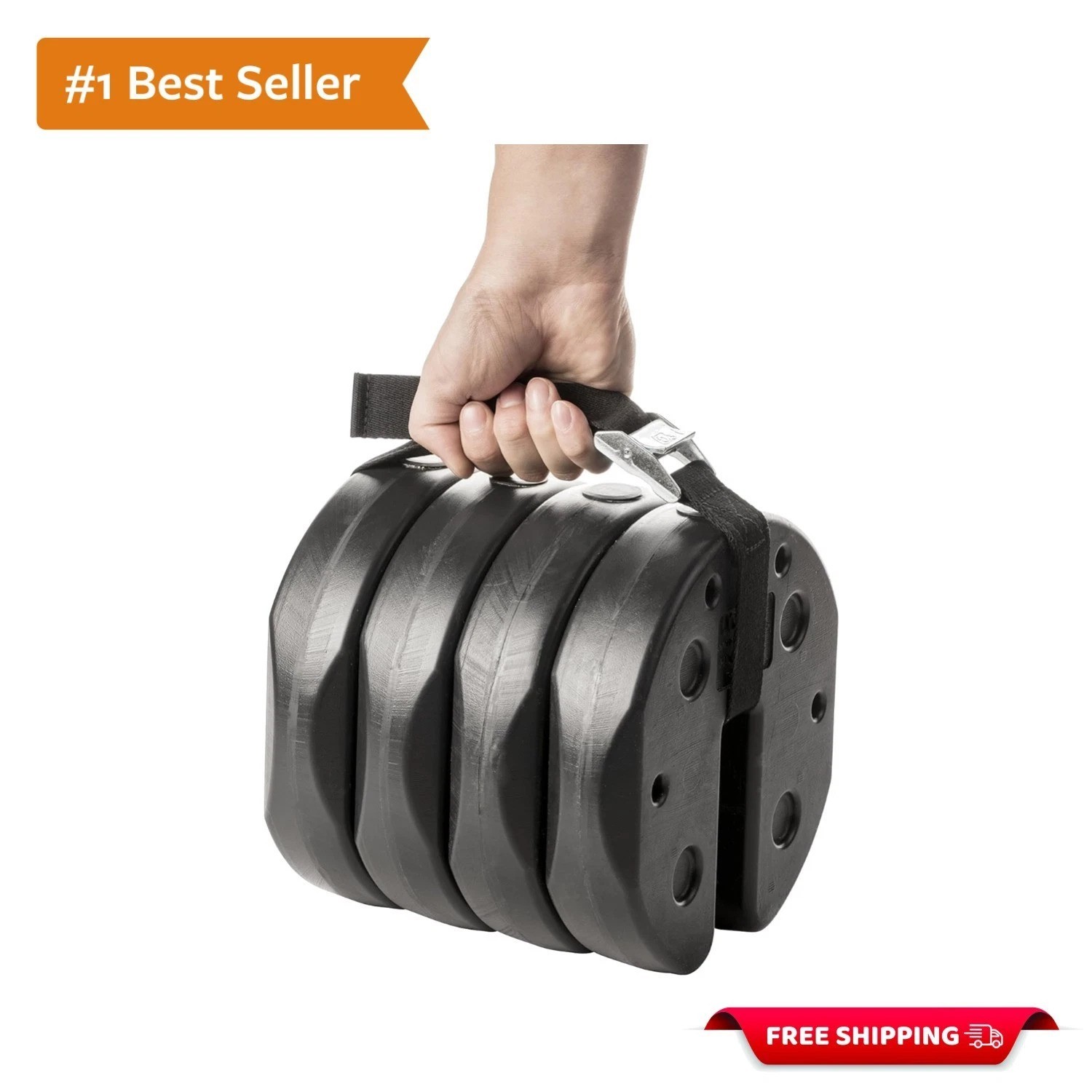 Weight Set - Easy Transport & Secure Stability
