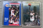 Fleer Michael Jordan Chicago Bulls 1991 2-Card Lot League Leaders #220 #23