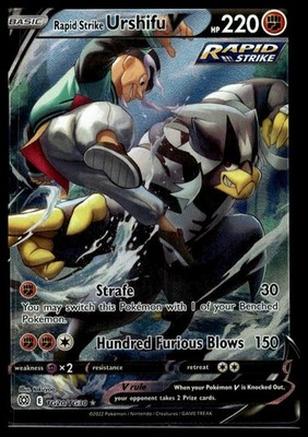 SWSH09: Brilliant Stars Trainer Gallery #TG20/TG30 Rapid Strike Urshifu V