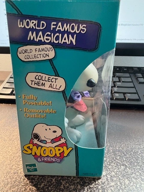 Mago de colección Snoopy and Friends mundialmente famoso, Hasbro Foto 4 de 4