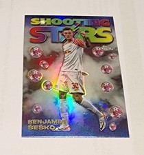 23/24 Topps Chrome UEFA Club Competitions Soccer Shooting Stars Benjamin Sesko 