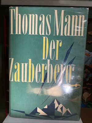 DER ZAUBERBERG By Thomas Mann German Language Hardcover 1958 Roman G.B. Fischer