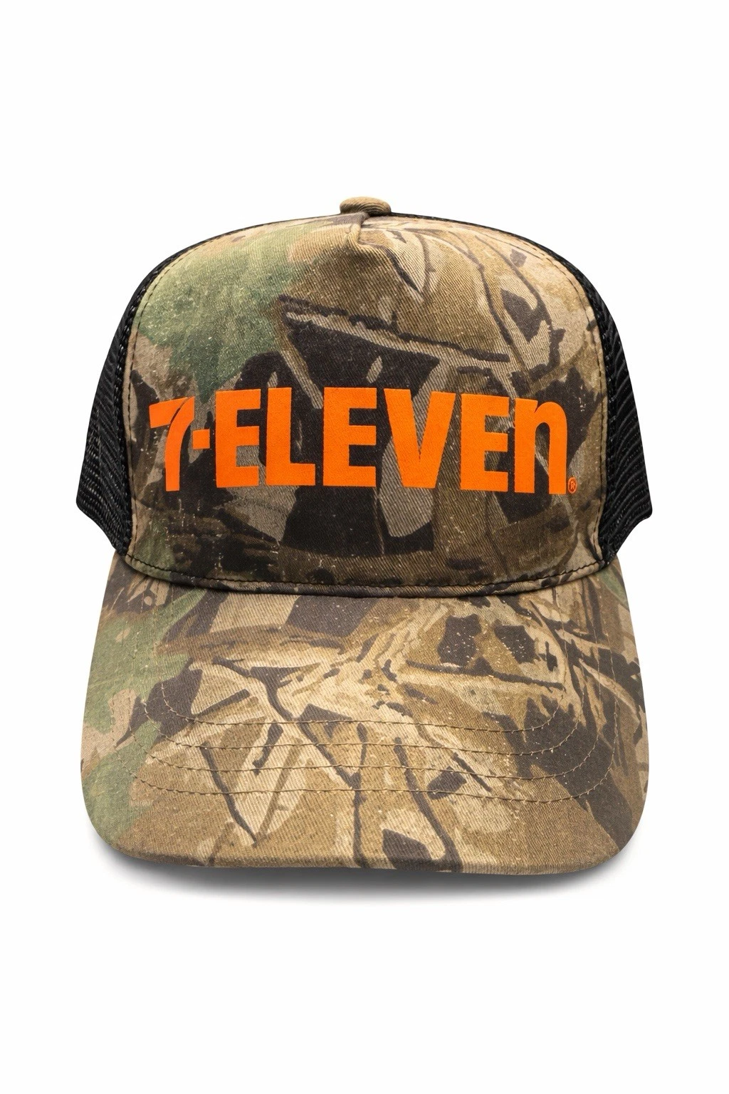 7 Eleven Trucker Hat Camo Camouflage Mesh Snap Back Exclusive Rare Limited