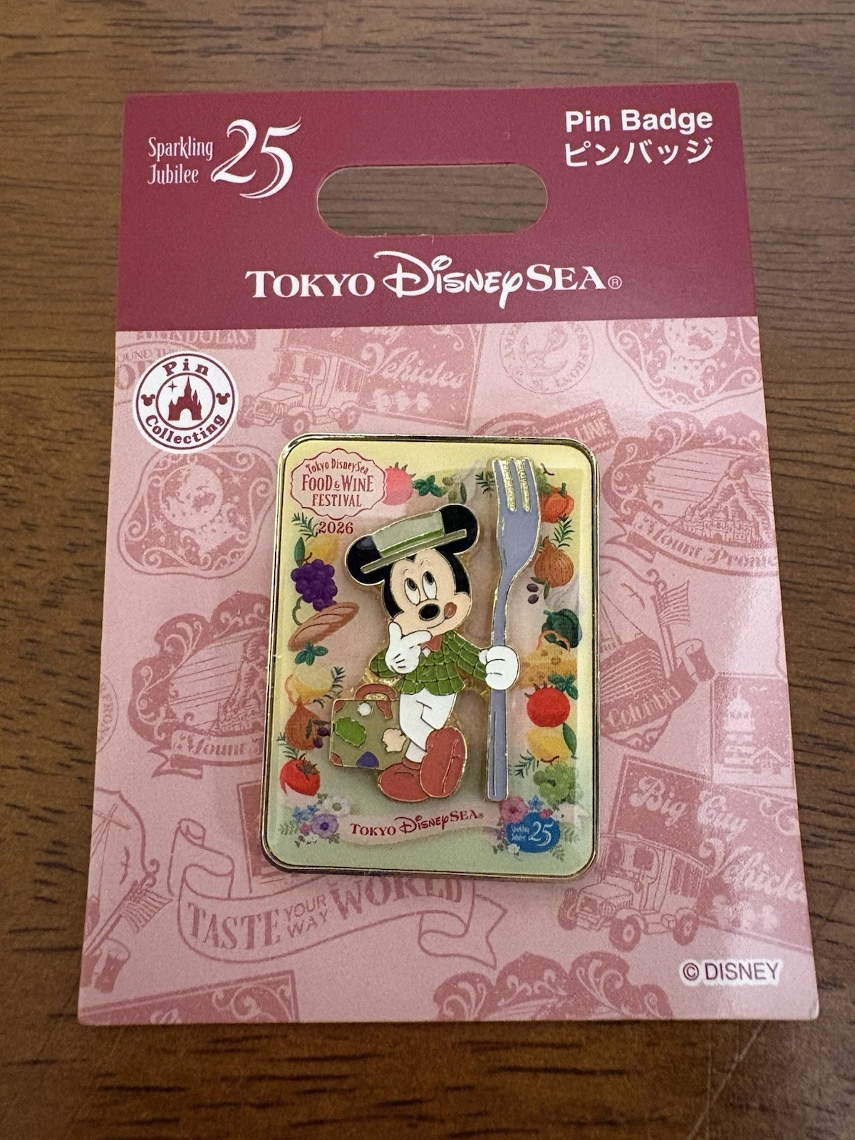Disney Tokyo Disney Sea Mickey Pin