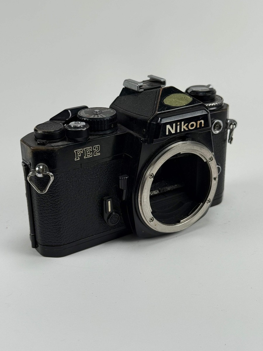 Nikon FE2 Black 35mm SLR Film Camera Body - Heinz Kluetmeier | eBay