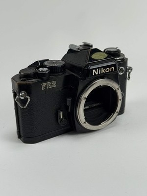 Nikon FE2 Black 35mm SLR Film Camera Body - Heinz Kluetmeier | eBay