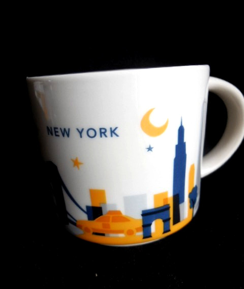 Starbucks New York City  Coffee Mug Cup  "You Are Here" Collection 2016 EXC