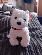 Ty Beanie Babies Dundee The West Highland Terrier, Small Plush Toy, BNWT