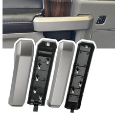 Interior Door Handle Cover Trim For 2015-2020 Ford F150 Supercrew Light Gray