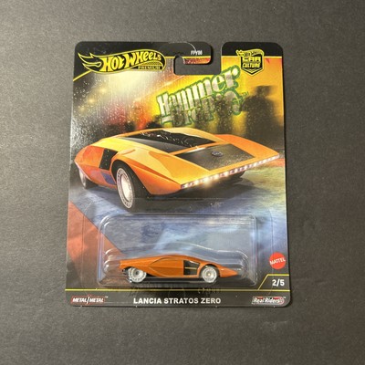    Hot Wheels 2025 Car Culture Hammer Drop Lancia Stratos Zero Premium 2/5
