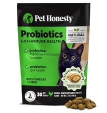 Pet Honesty Cat Probiotics Gut  Immune Health Chews - Digestive  Immune