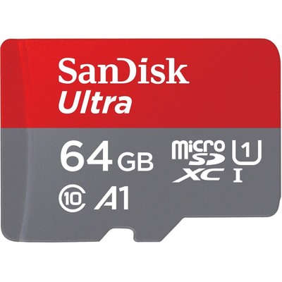 SanDisk Ultra microSDHC 64GB 140MB/s.Adapt.SDSQUAB-064G-GN6IA (0619659200039)