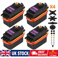 4PCS Digital MG996R Metal Gear Torque Servo For Futaba JR RC Truck RC Car Boat
