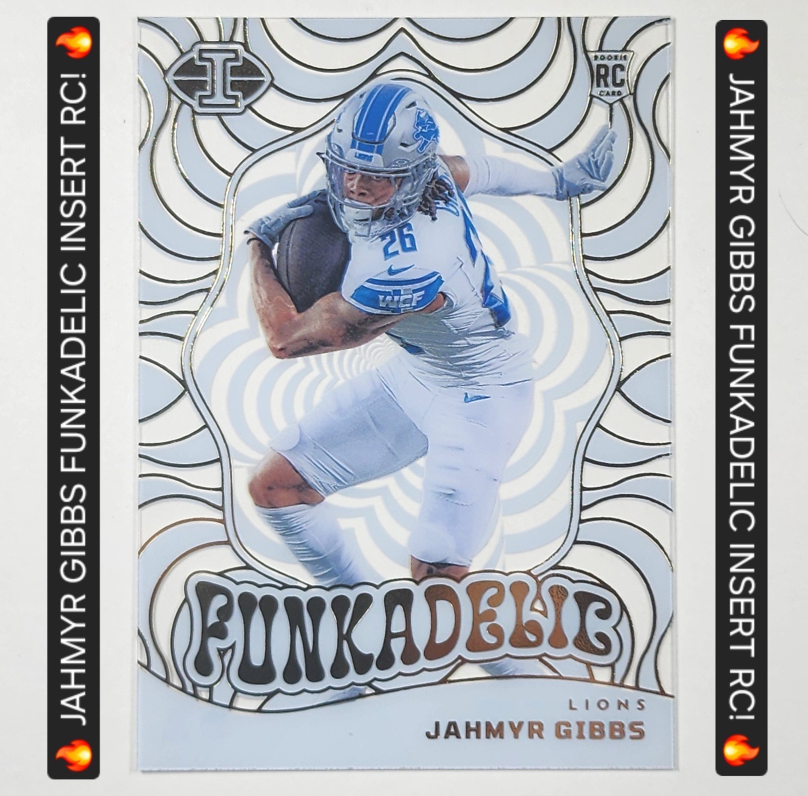 Jahmyr Gibbs Panini Illusions Funkadelic #15 Base