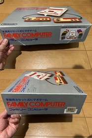 Nintendo Famicom Console with BOX and Manual, 10 Games 0104